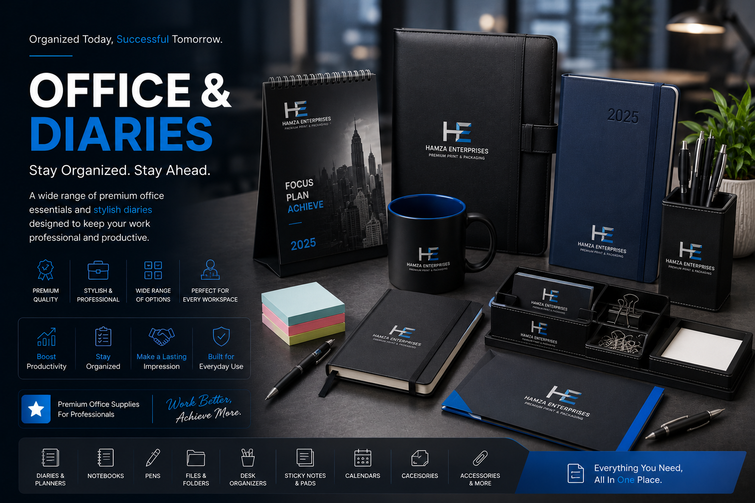 Office & Diaries